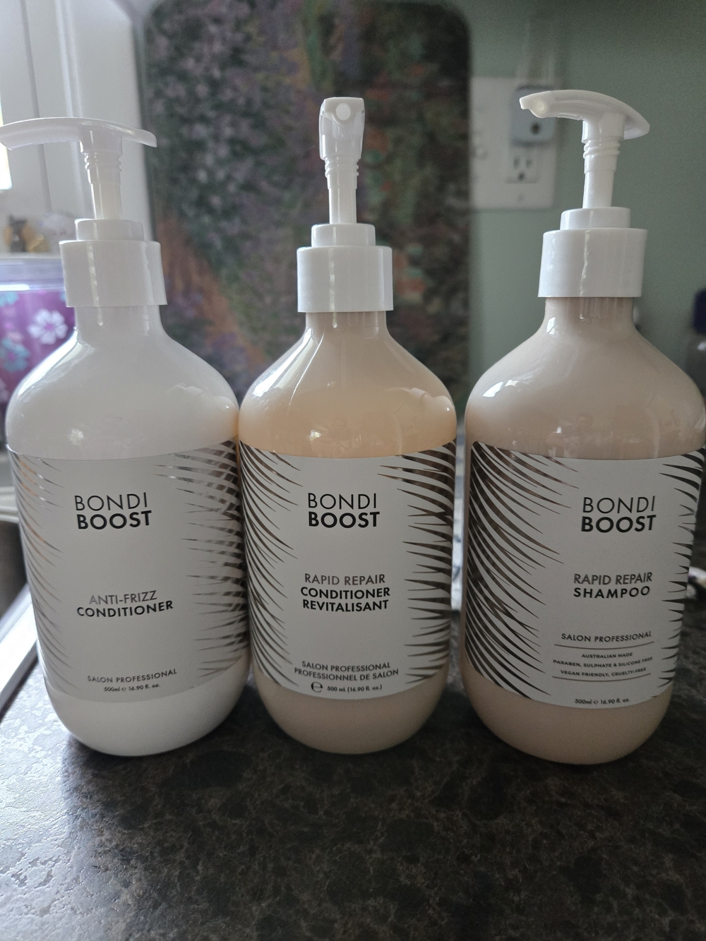 Bondi Boost Rapid Repair Shampoo & Conditioner & Anti-Frizz Condtioner See Notes